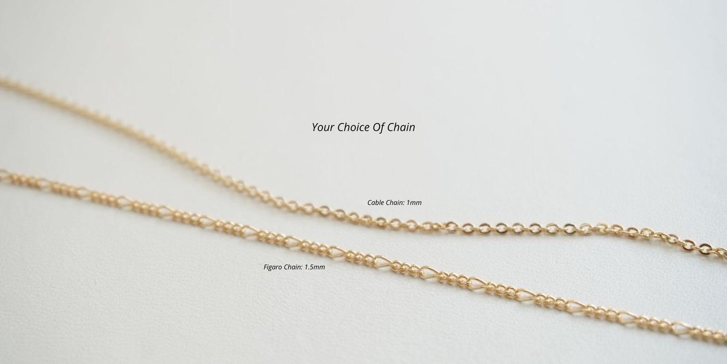 Dual Initials Necklace