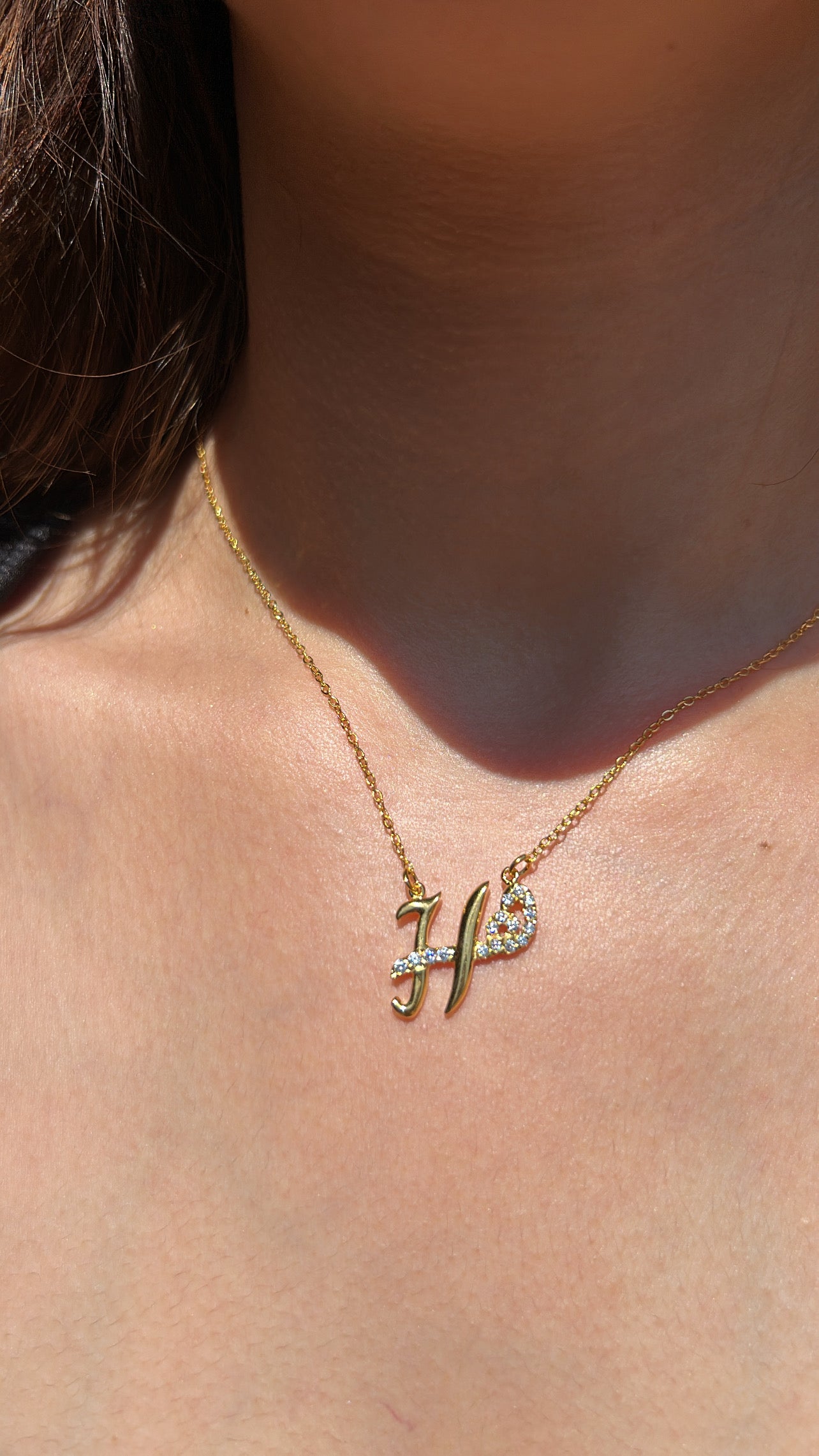 Mix 2 languages necklace