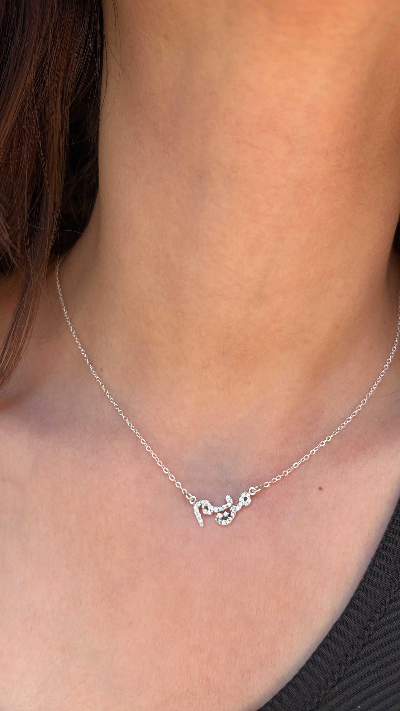 Name with فصوص necklace