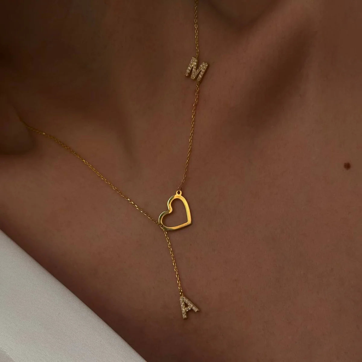 Heart Between Us necklace