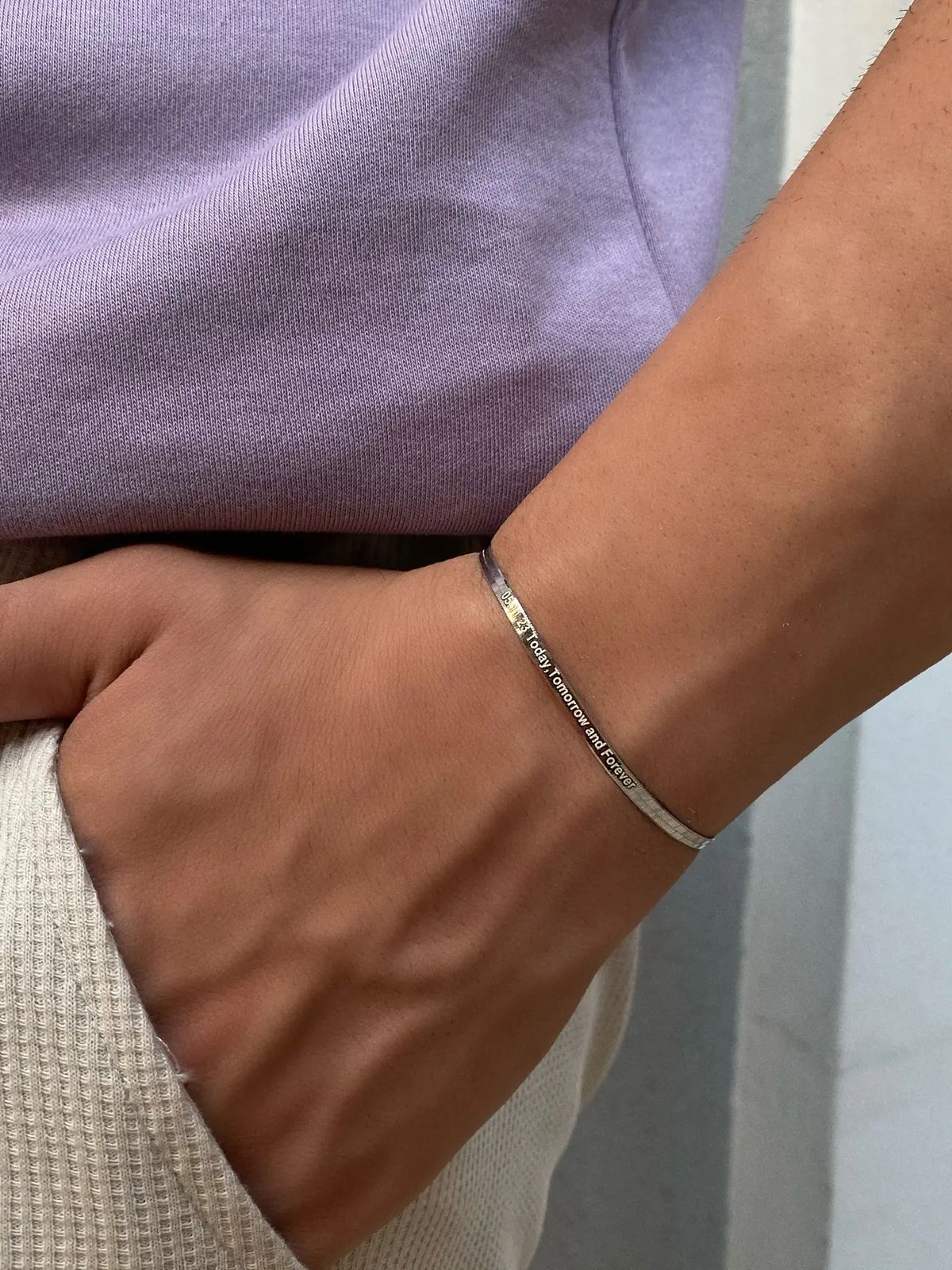 Customized men bracelet