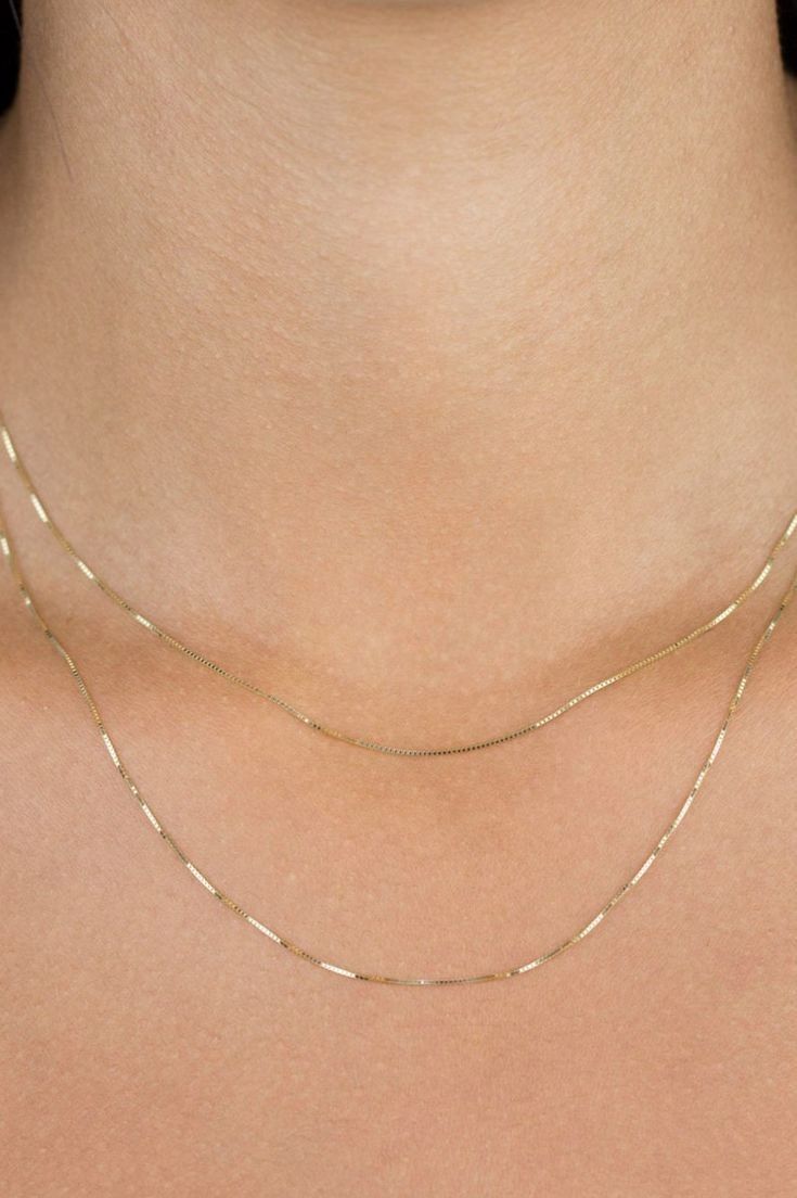 Letter necklace with zircon and box chain