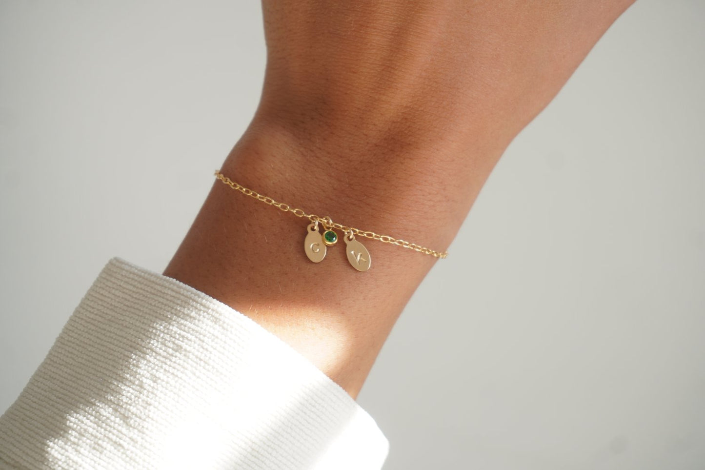 Birthstone bracelet her own bracelet
