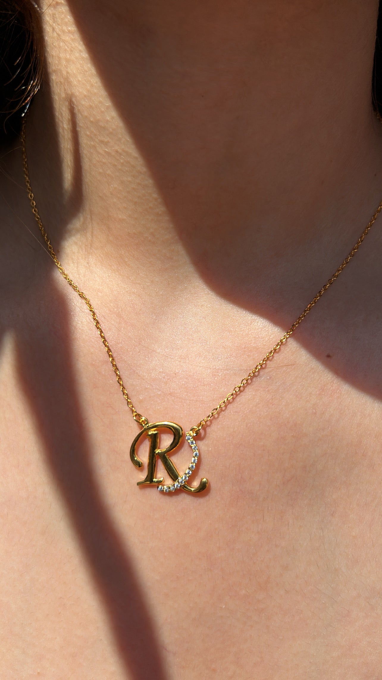 Mix 2 languages necklace