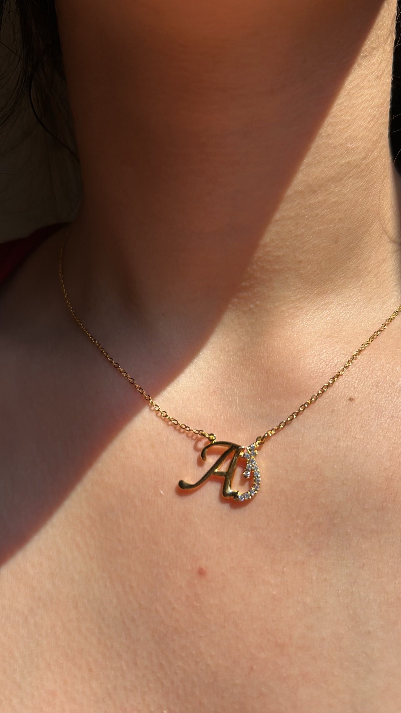 Mix 2 languages necklace