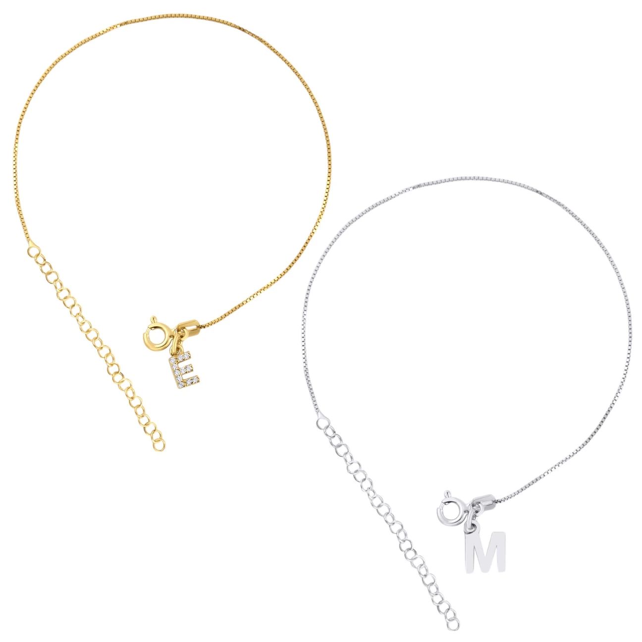 letter couple bracelet
